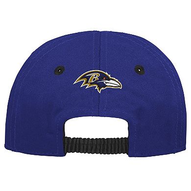 Infant Purple/Black Baltimore Ravens My First Tail Sweep Slouch Flex Hat