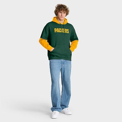Men's Fanatics Green Green Bay Packers Helmet Pullover Hoodie