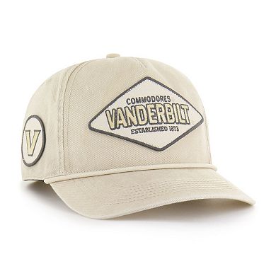 Unisex '47 Cream Vanderbilt Commodores Outdoorsmen Cairn Hitch Adjustable Hat
