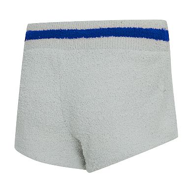 Women's Concepts Sport Gray Buffalo Bills Whitley Long Sleeve Hoodie Top & Shorts Set