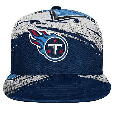 Youth Outerstuff Navy Tennessee Titans Make Noise Adjustable Hat