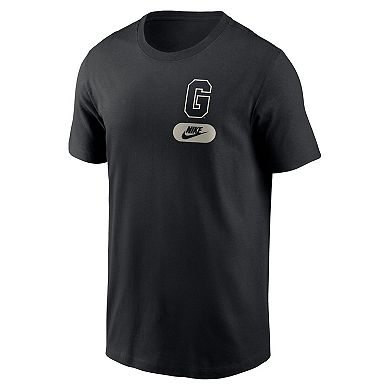 Men's Nike Black Georgia Bulldogs Fashion T-Shirt
