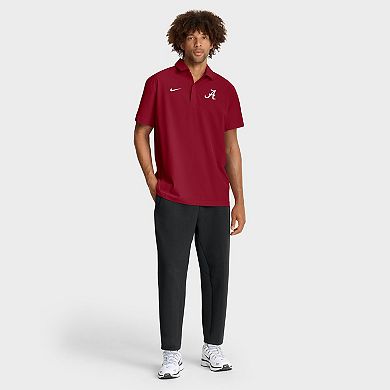 Men's Nike Crimson Alabama Crimson Tide 2025 Coaches Sideline Polo