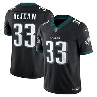 Men's Nike Cooper DeJean Black Philadelphia Eagles Alternate Vapor F.U.S.E. Limited Jersey