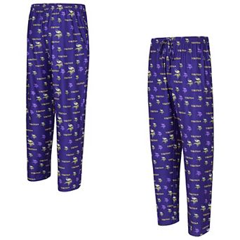 Men's Concepts Sport Purple Minnesota Vikings Mosaic All Over Print Pants