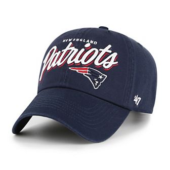 Women's '47 Navy New England Patriots Ariana Clean Up Adjustable Hat