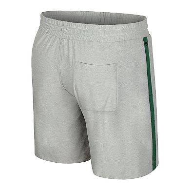 Men's Colosseum Gray Michigan State Spartans Mac Shorts
