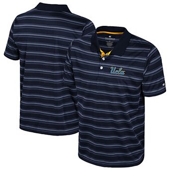 Men's Colosseum Navy UCLA Bruins Milk Steak Polo