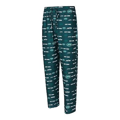 Men's Concepts Sport Green New York Jets Mosaic All Over Print Pants