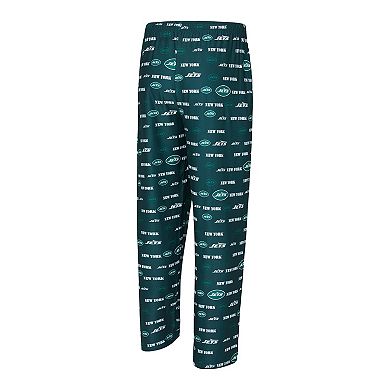 Men's Concepts Sport Green New York Jets Mosaic All Over Print Pants