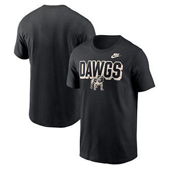 Men's Nike Black Georgia Bulldogs Bold Fashion T-Shirt