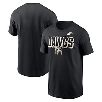Men's Nike Black Georgia Bulldogs Bold Fashion T-Shirt