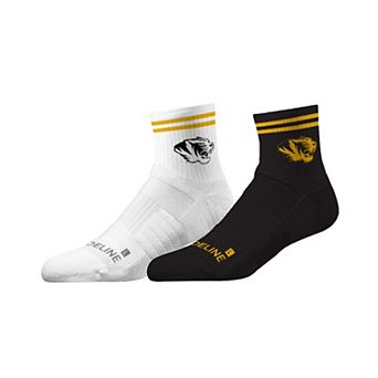 Unisex Strideline Missouri Tigers Premium Knit 2-Pack Half Calf Socks Set