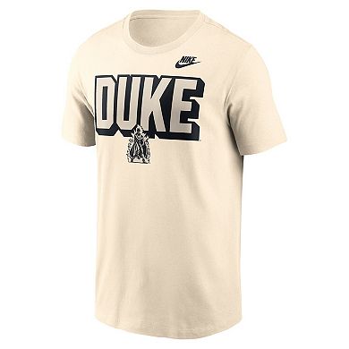 Men's Nike Natural Duke Blue Devils Bold Fashion T-Shirt