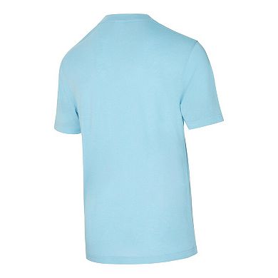 Men's Concepts Sport Powder Blue/Navy Los Angeles Chargers Avondale T-Shirt & Flannel Pants Set