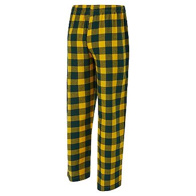 Men's Concepts Sport Green/Gold Green Bay Packers Avondale T-Shirt & Flannel Pants Set