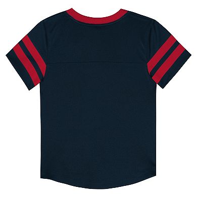 Toddler Outerstuff Navy/Red Houston Texans Red Zone T-Shirt & Pants Set