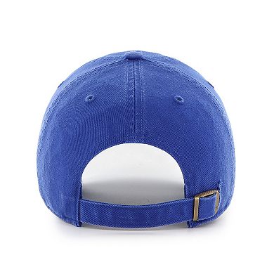 Women's '47 Royal New York Giants Ariana Clean Up Adjustable Hat