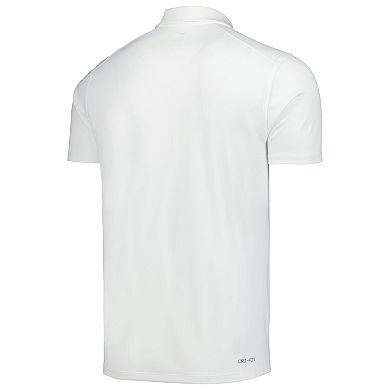 Men's Nike White Virginia Tech Hokies 2024 Early Season Coaches Sideline Polo