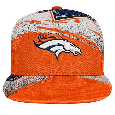Youth Outerstuff Orange Denver Broncos Make Noise Adjustable Hat