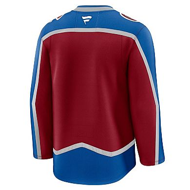 Men's Fanatics Burgundy Colorado Avalanche Home Premium Jersey