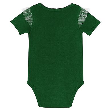 Girls Infant Outerstuff New York Jets My Team Rocks Bodysuit and Skirt Set