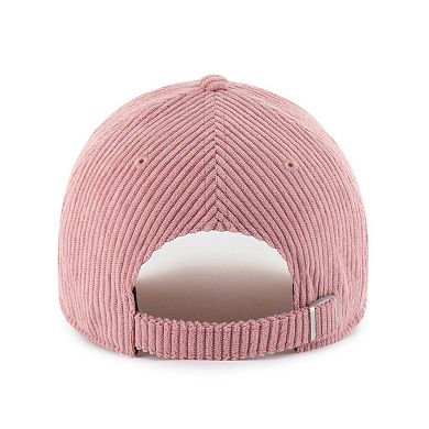 Women's '47 Pink Atlanta Falcons Mellow Corduroy Clean Up Adjustable Hat
