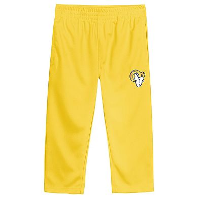 Toddler Outerstuff Royal/Gold Los Angeles Rams Red Zone T-Shirt & Pants Set