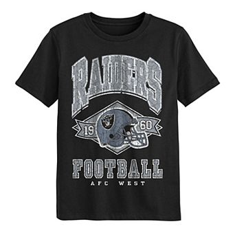 Preschool Outerstuff Black Las Vegas Raiders Kick Off T-Shirt