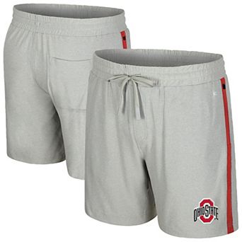 Men's Colosseum Gray Ohio State Buckeyes Mac Shorts