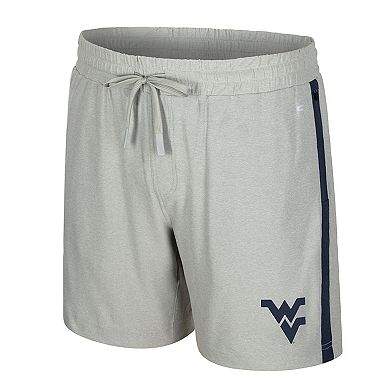 Men's Colosseum Gray West Virginia Mountaineers Mac Shorts