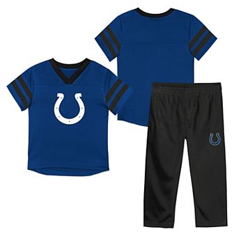 Toddler Outerstuff Royal/Black Indianapolis Colts Red Zone T-Shirt & Pants Set