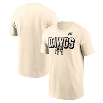 Men's Nike Natural Georgia Bulldogs Bold Fashion T-Shirt