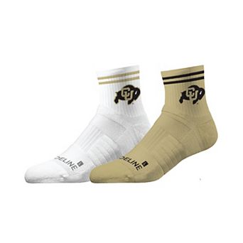 Unisex Strideline Colorado Buffaloes Premium Knit 2-Pack Half Calf Socks Set