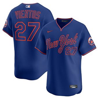 Men's Nike Mark Vientos Royal New York Mets Alternate Limited Player Jersey
