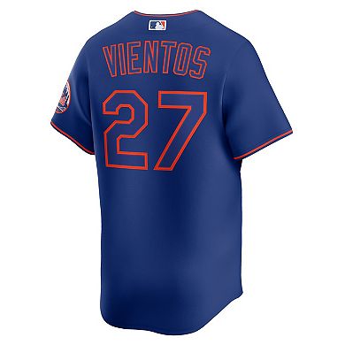 Men's Nike Mark Vientos Royal New York Mets Alternate Limited Player Jersey