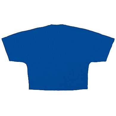 Women's Fanatics Royal New York Mets Skyline Crop T-Shirt