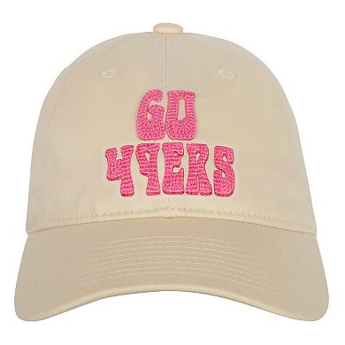 Girls Youth Outerstuff Cream San Francisco 49ers Blitz Adjustable Hat
