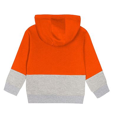 Toddler Outerstuff Orange Denver Broncos Lineman Fleece Hoodie & Pants Set