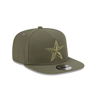 Youth New Era Olive Dallas Cowboys Color Pack A-Frame 9FIFTY