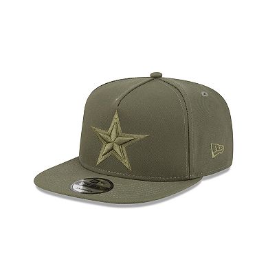 Youth New Era Olive Dallas Cowboys Color Pack A-Frame 9FIFTY