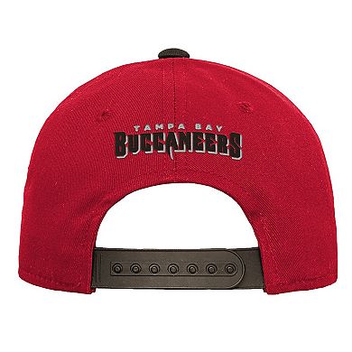 Youth Outerstuff Red Tampa Bay Buccaneers Team Pre-Curved Adjustable Hat