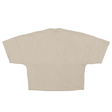 Women's Fanatics Cream San Diego Padres Skyline Crop T-Shirt