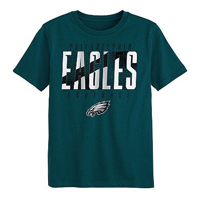 Preschool Outerstuff Midnight Green Philadelphia Eagles Posterize T-Shirt