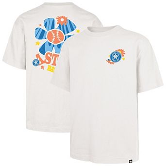 Men's '47 Cream Houston Astros Flora Foundation T-Shirt