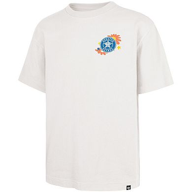 Men's '47 Cream Houston Astros Flora Foundation T-Shirt