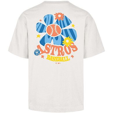 Men's '47 Cream Houston Astros Flora Foundation T-Shirt