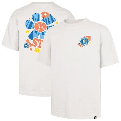 Men's '47 Cream Houston Astros Flora Foundation T-Shirt