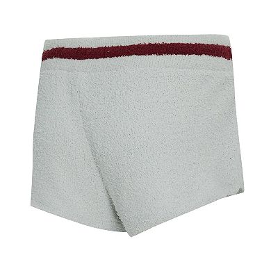 Women's Concepts Sport Gray Washington Commanders Whitley Long Sleeve Hoodie Top & Shorts Set