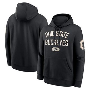 Men's Nike Black Ohio State Buckeyes Club Fleece Fashion Hoodie